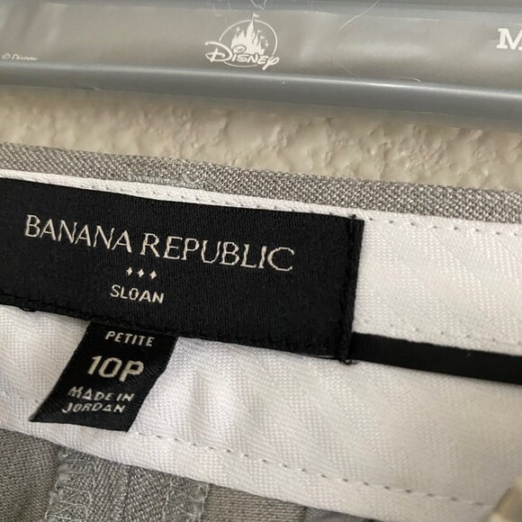Banana Republic Sloan Skinny Slacks – 10P – Heather Grey – Excellent Condition! - Picture 5 of 5